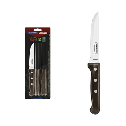Cuchillos Jumbo Polywood para asado